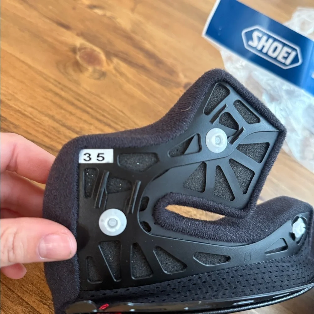 Shoei Motorcycle Parts & Accessory pad size 35